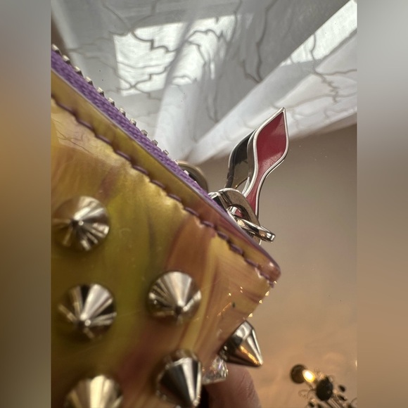 Rare color Christian Louboutin Spike studds Round zipper long wallet
Pre loved - Picture 15 of 15